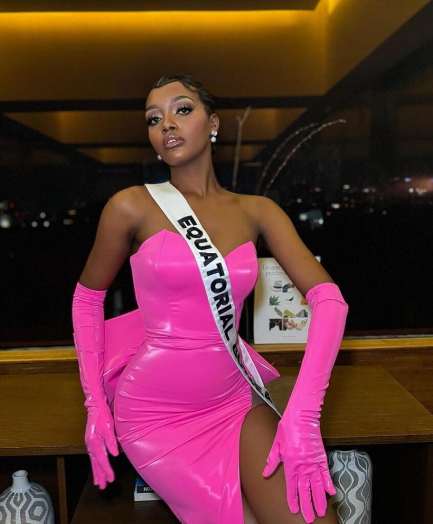 La desaparecida Miss Guinea  Ecuatorial 2024 y su poco protagonismo en la esfera social 
