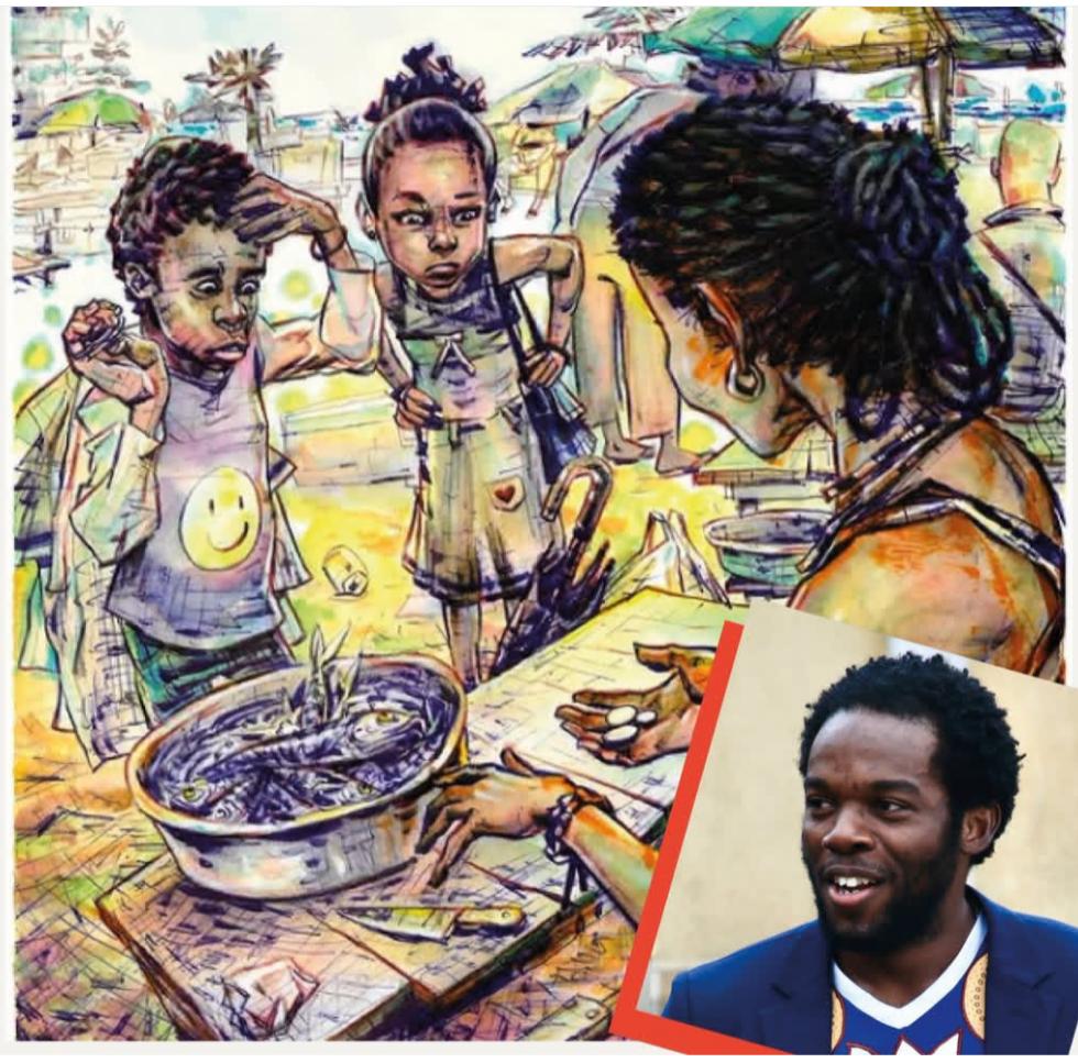 El artista Eusebio Nsue Nsue se estrena en el Salón del Cómic de Valencia