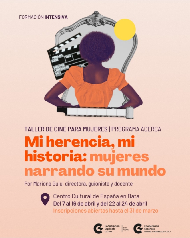 Embárcate en la aventura de»Mi herencia, mi historia», un taller de cine gratuito para mujeres en el CCEB