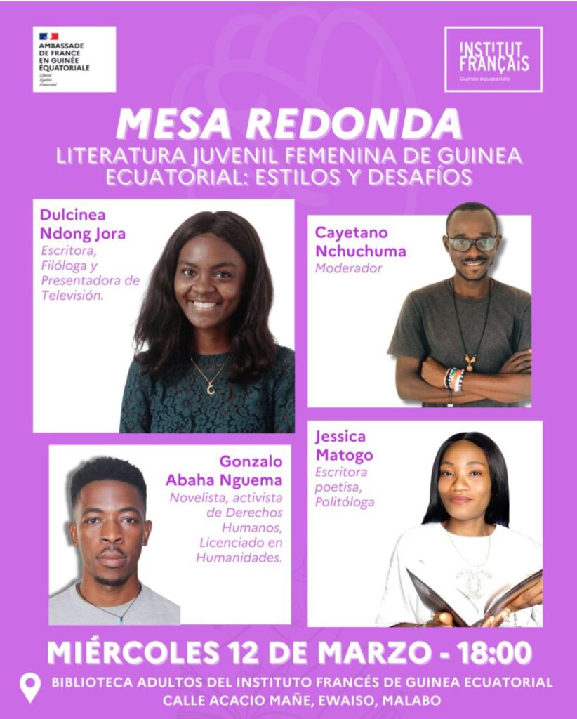 Mesa redonda sobre literatura juvenil femenina en Guinea Ecuatorial: Estilos y desafíos