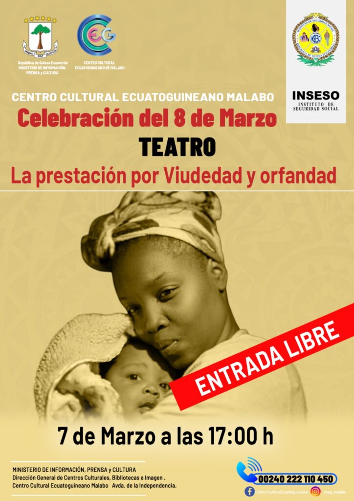Centro Cultural Ecuatoguineano de Malabo celebra el Día Internacional de la Mujer con una obra teatral