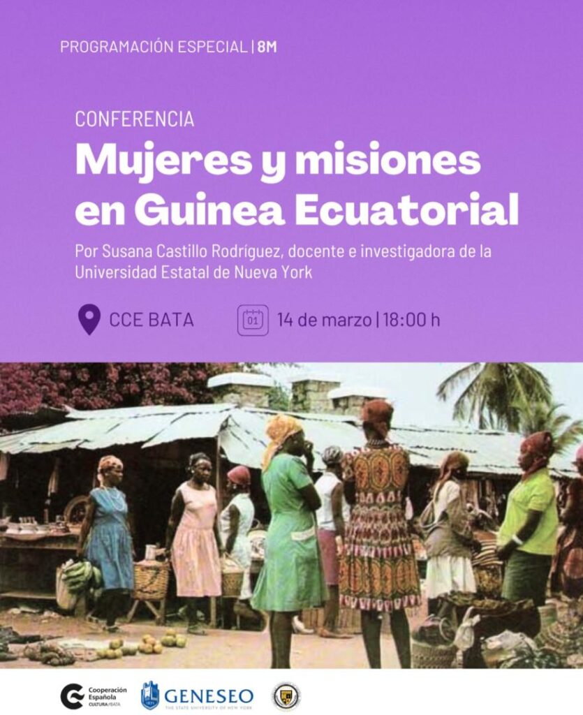 Conferencia sobre «Mujeres y misiones en Guinea Ecuatorial» en el Centro Cultural de España