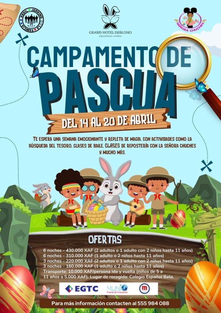 El grupo de baile Kedil Jerking y el Hotel Djibloho se juntan para organizar un campamento de entretenimiento 