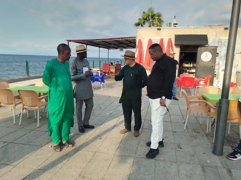 Turismo se indigna por las anomalías que se observan en el Paseo Marítimo de Malabo