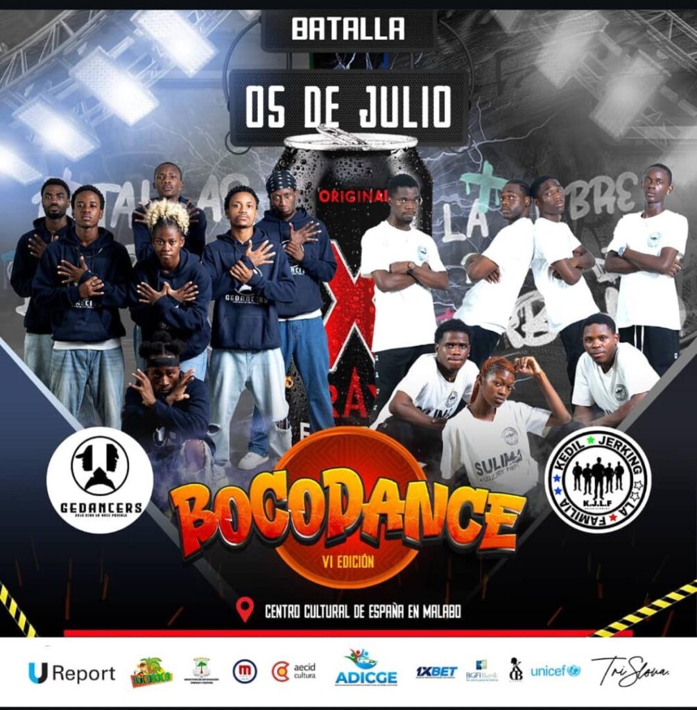 La danza urbana se apodera del escenario en la VI edición de Bocodance 2025 en Malabo