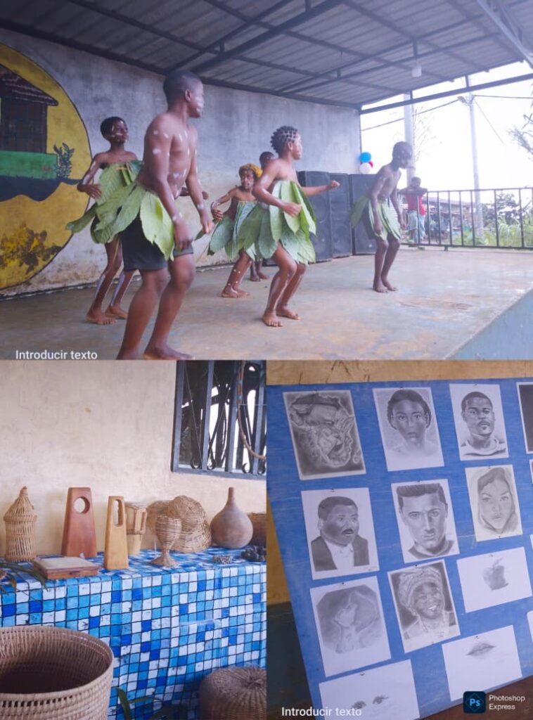 La Casa de Cultura de Rebola ofrece un curso de lectura y escritura en lengua bubi para niños