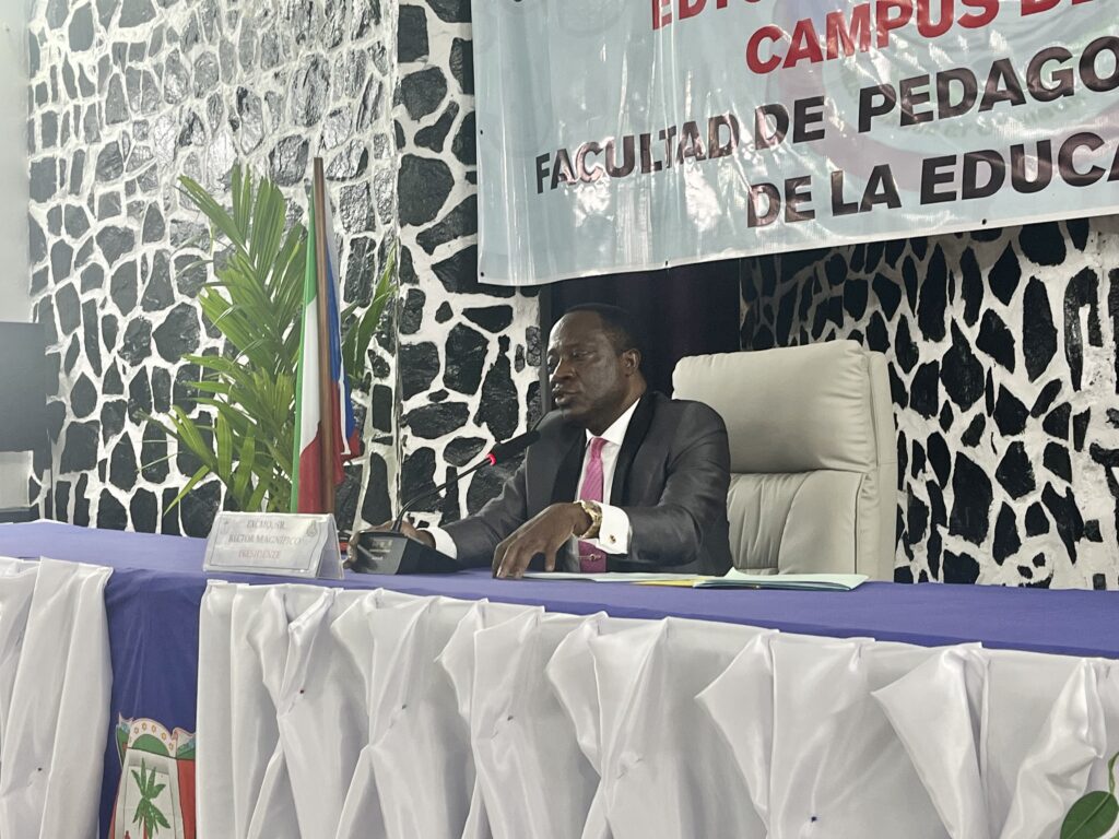 El Rector pide más implicación a todos los miembros de su entidad en la clausura del Consejo del Gobierno de la UNGE