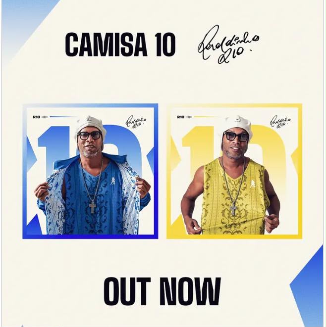 Ronaldinho se estrena en la música con su primer álbum «Camisa 10»